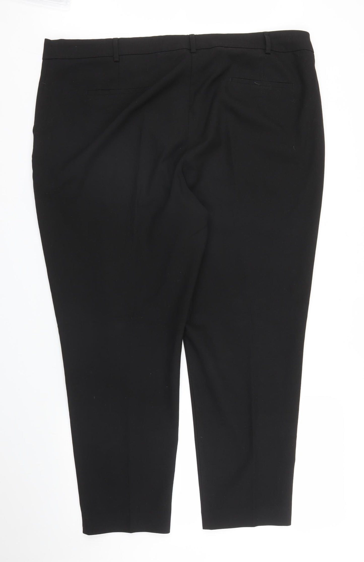 NEXT Womens Black   Carrot Trousers Size 20 L28 in