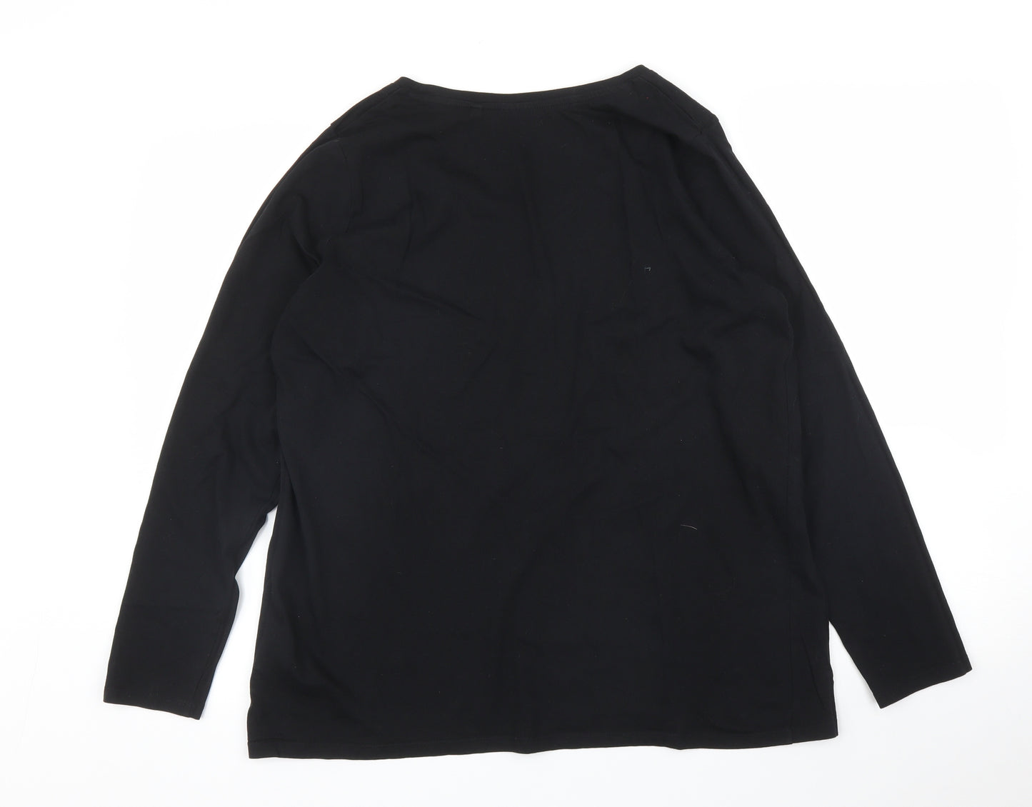 NEXT Womens Black   Basic T-Shirt Size 18