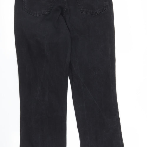 Brooks Mens Black  Denim Bootcut Jeans Size 16 L30 in
