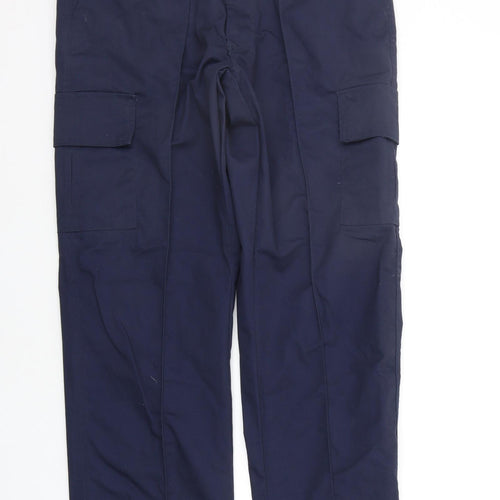 Uneek Womens Blue   Trousers  Size 34 in L29 in