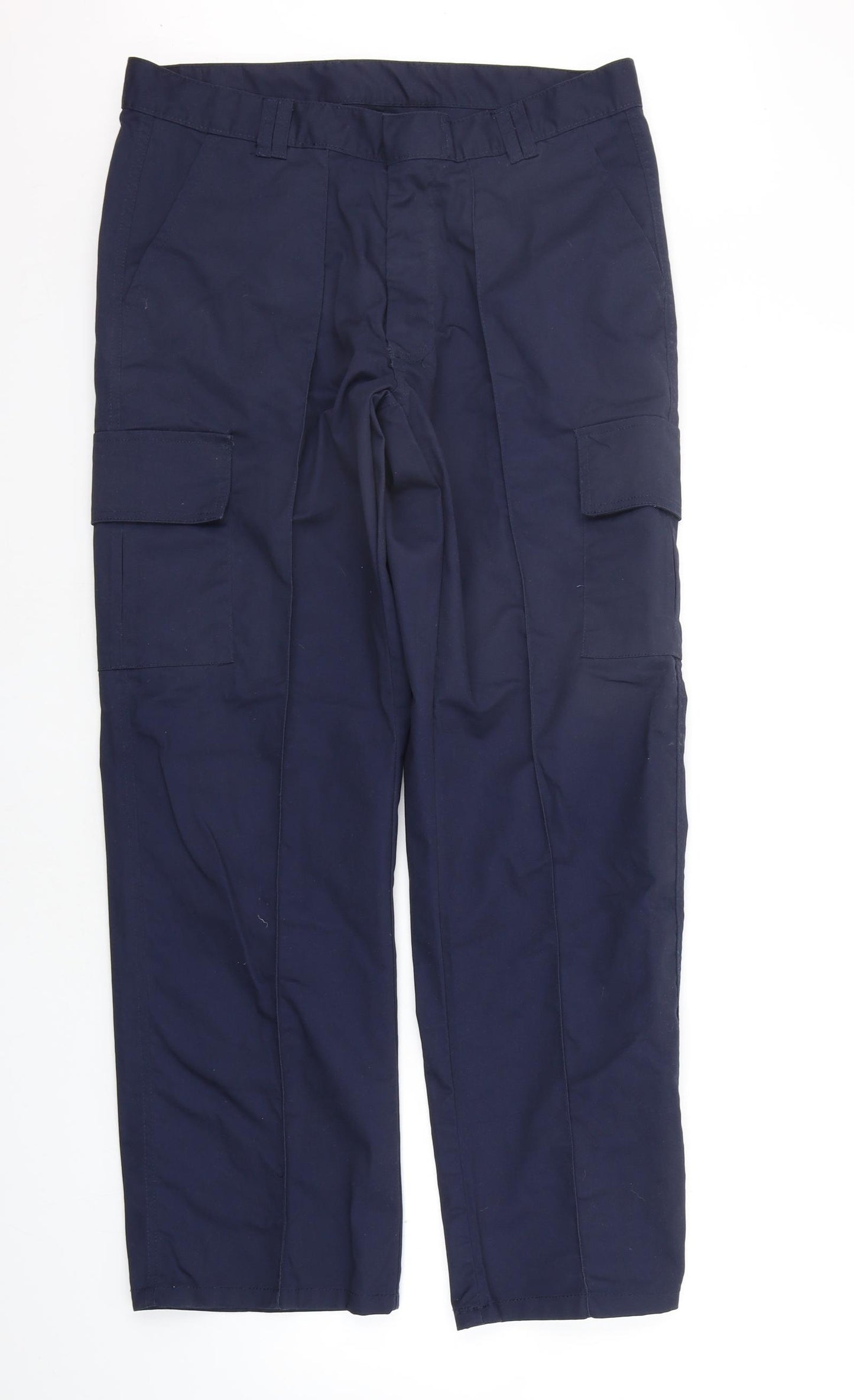 Uneek Womens Blue   Trousers  Size 34 in L29 in