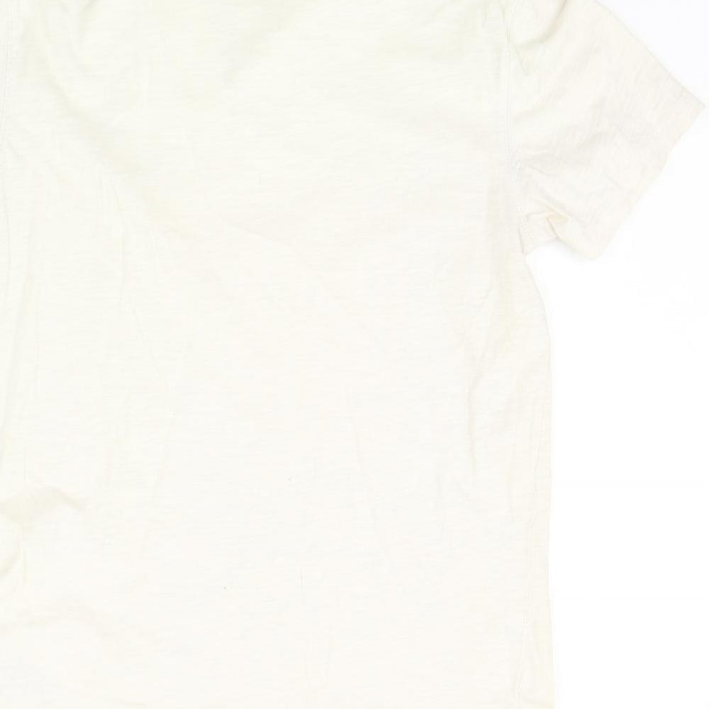Marks and Spencer Womens Beige   Basic Polo Size M