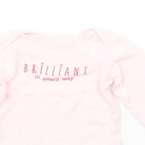 George Baby Pink   Babygrow One-Piece Size 9-12 Months