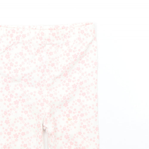 George Baby White Flecked  Jogger Trousers Size 9-12 Months