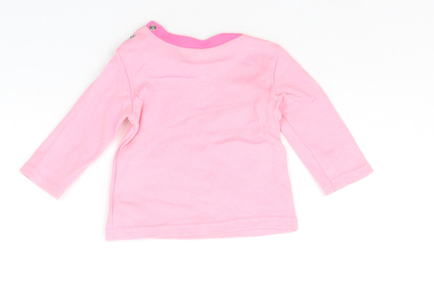 Cutey Pie Baby Pink   Basic T-Shirt Size 12-18 Months  - Butterfly