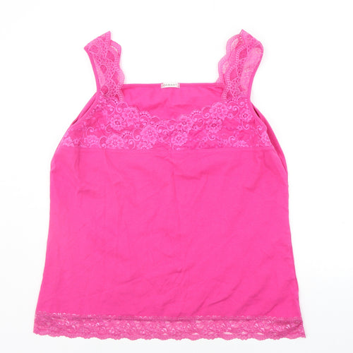 Damart Womens Pink   Basic Tank Size XL