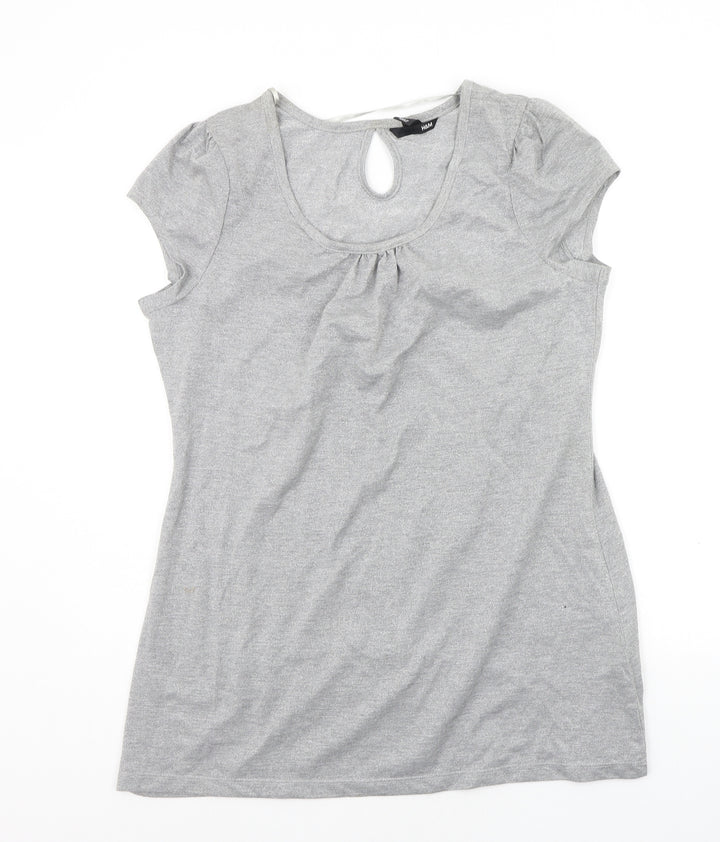 H&M Womens Grey   A-Line  Size L