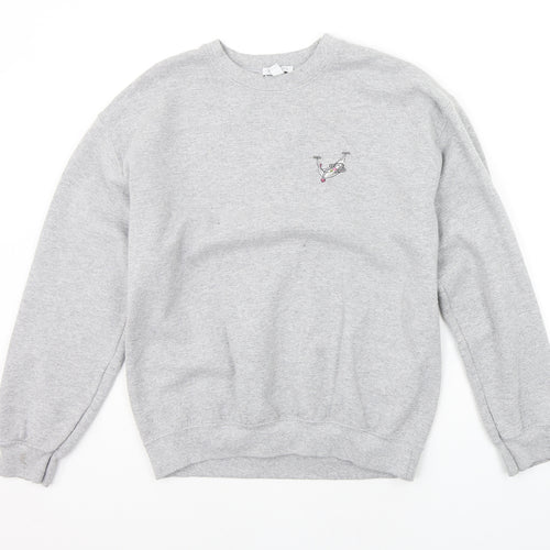 Primark Womens Grey   Pullover Jumper Size M