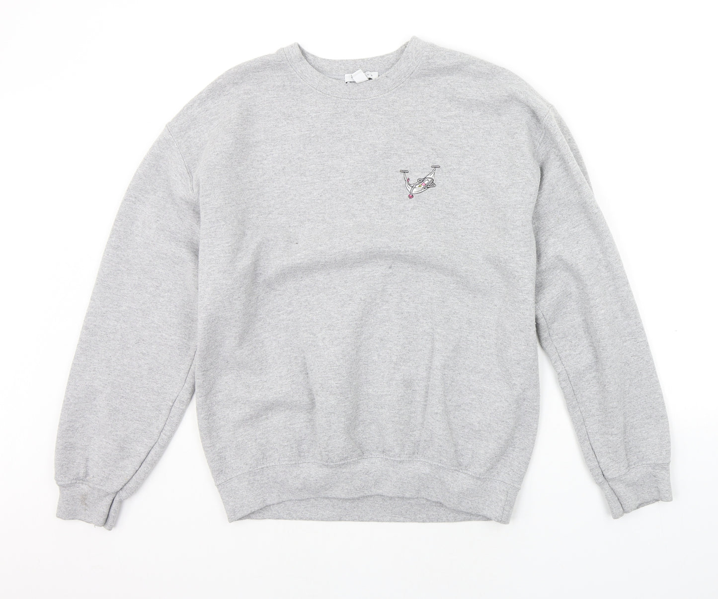 Primark Womens Grey   Pullover Jumper Size M