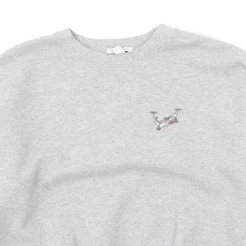 Primark Womens Grey   Pullover Jumper Size M