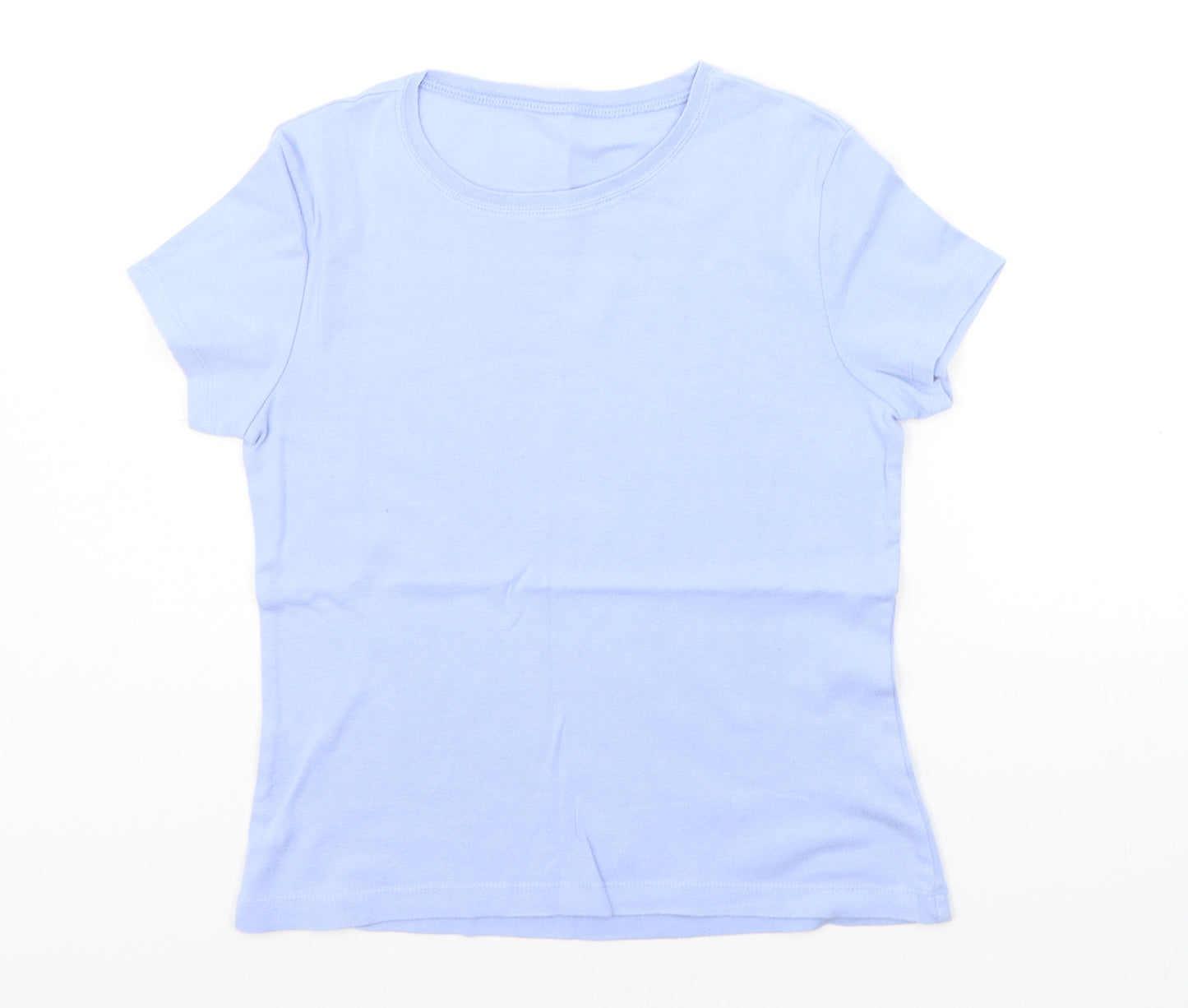 Cherokee Womens Blue   Basic T-Shirt Size 12