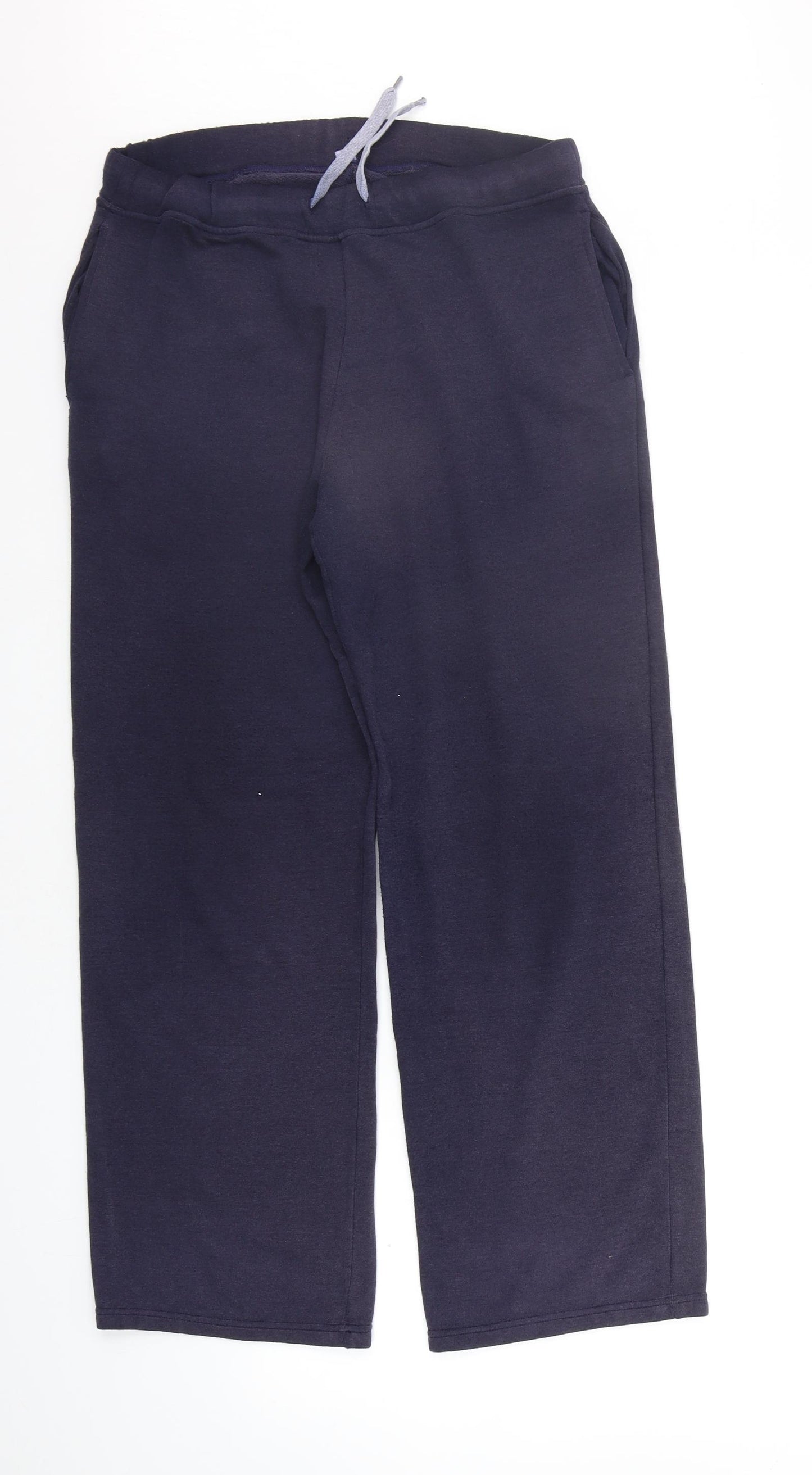 BHS Womens Blue   Jogger Trousers Size 12 L28 in