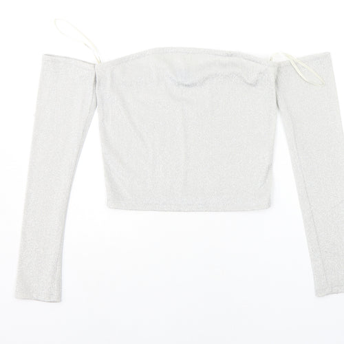 FOREVER 21 Womens Grey   Pullover Jumper Size L