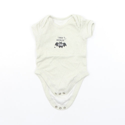 George Baby Grey   Babygrow One-Piece Size 3-6 Months