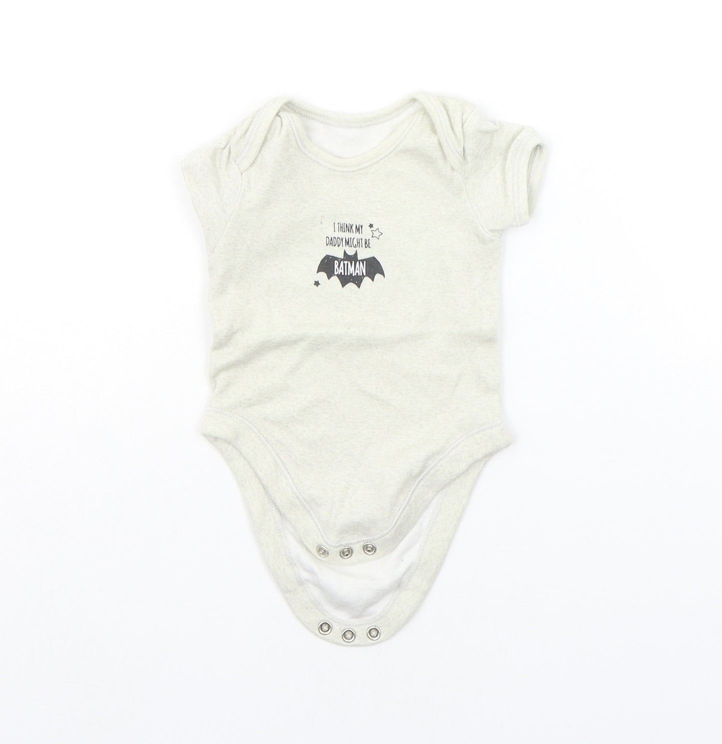 George Baby Grey   Babygrow One-Piece Size 3-6 Months