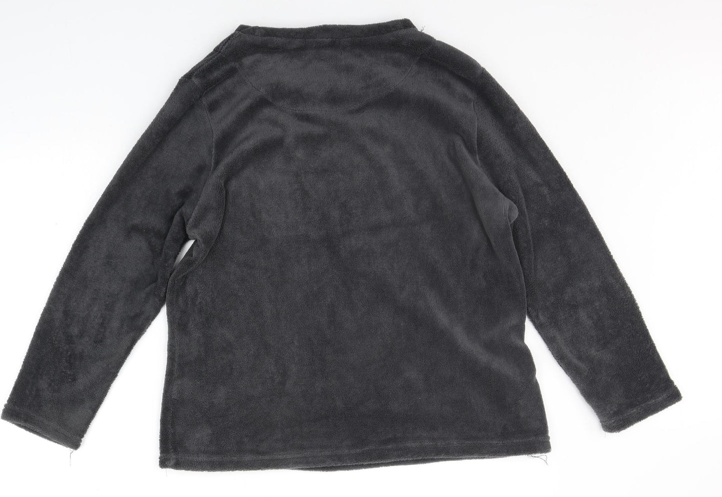 Primark Womens Grey Solid  Top Pyjama Top Size L  - weekend