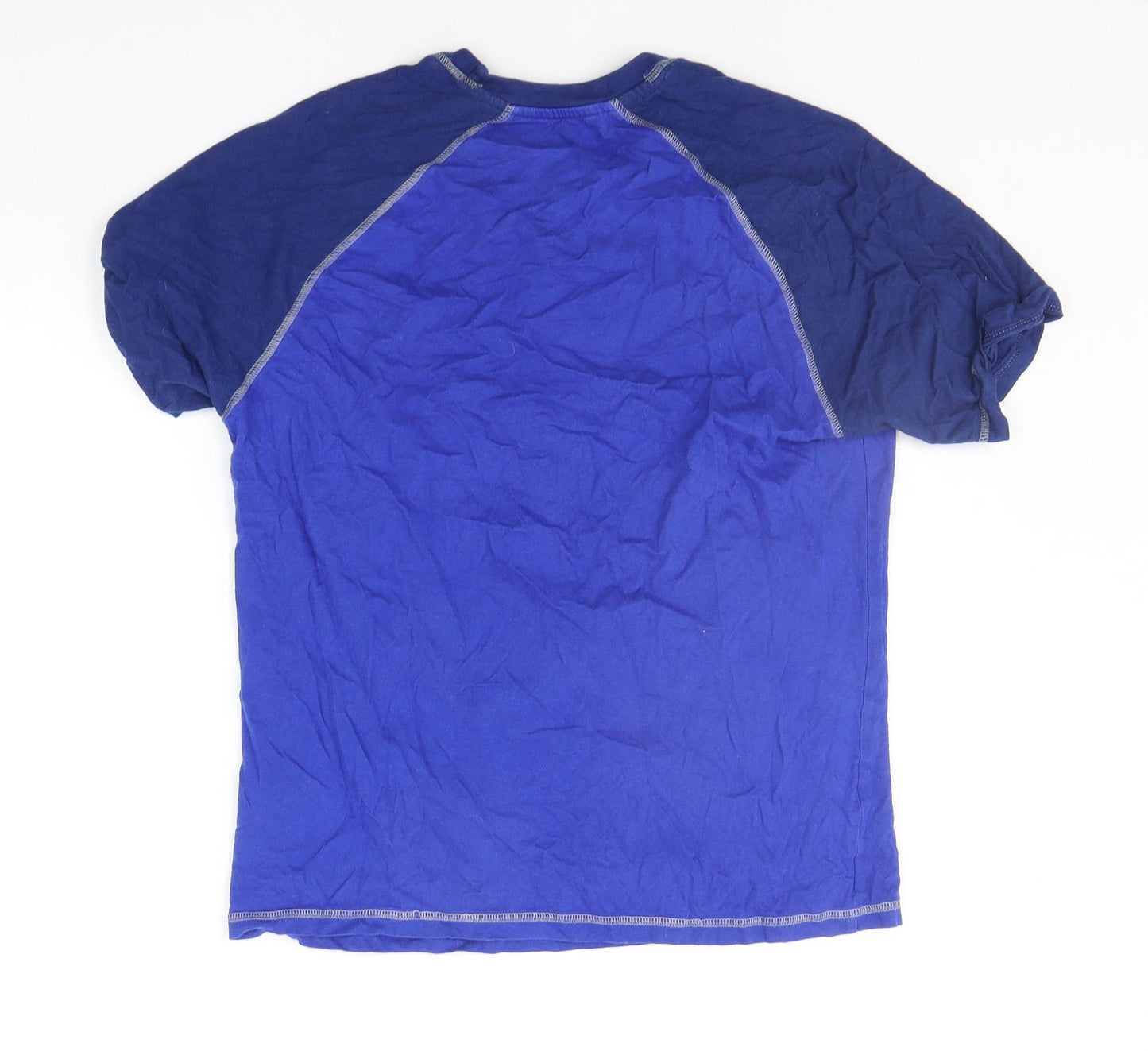 Character . COM Mens Blue    T-Shirt Size S  - GRUMPY