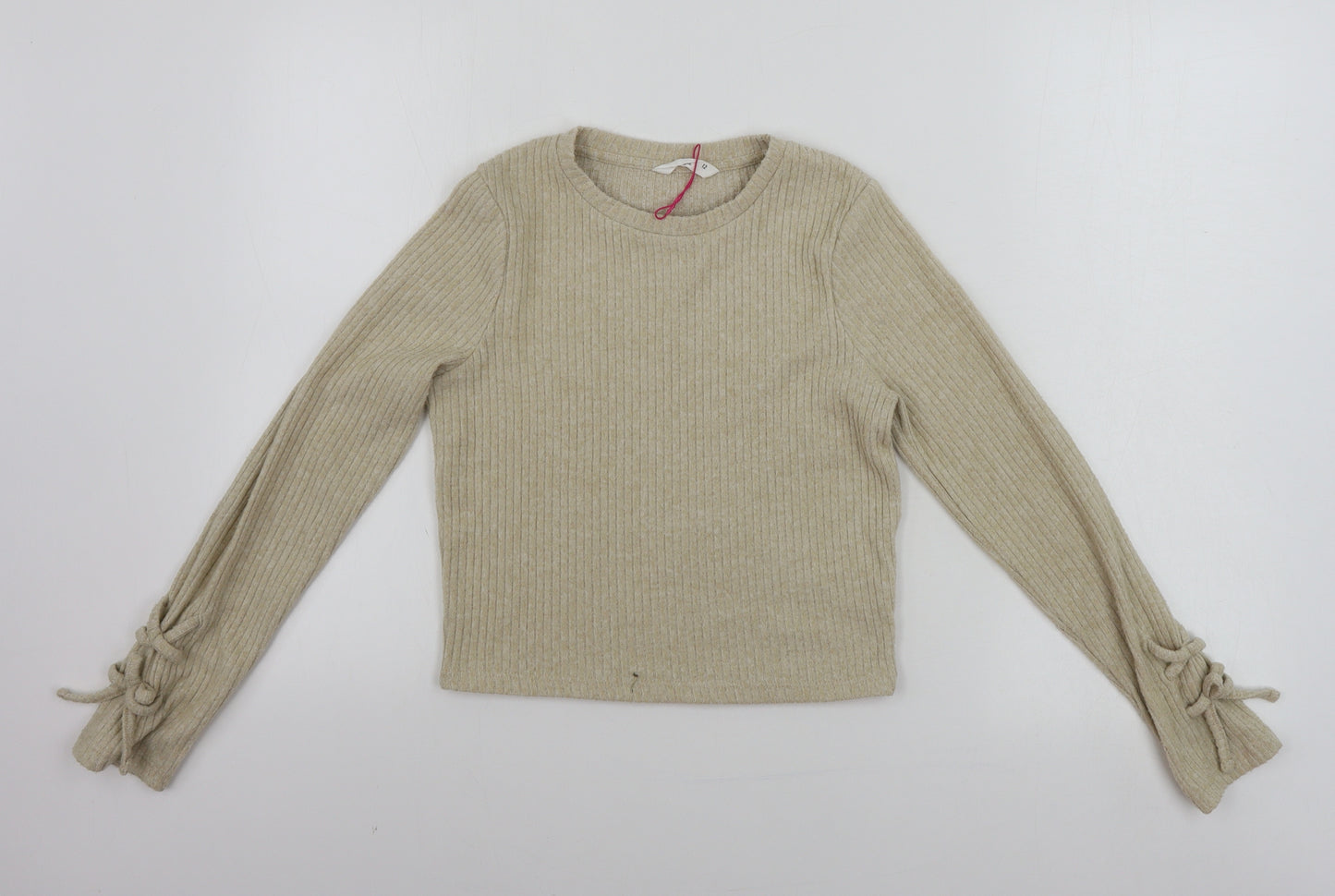 Matalan  Girls Beige   Pullover Jumper Size 12 Years