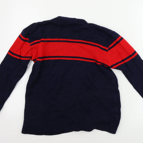 Boohoo  Mens Blue   Pullover Jumper Size M