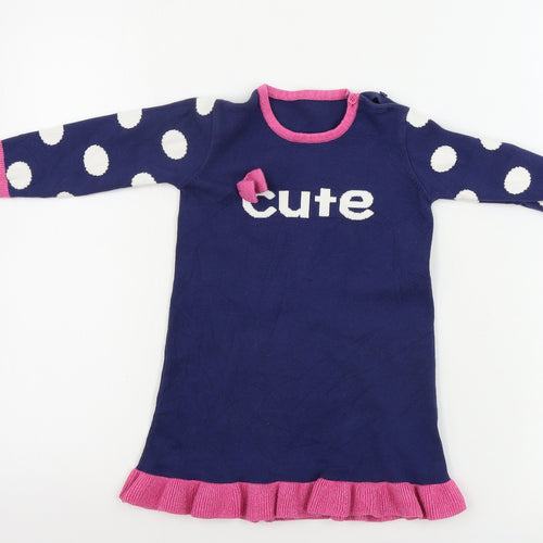 Matalan  Girls Blue   A-Line  Size 18-24 Months