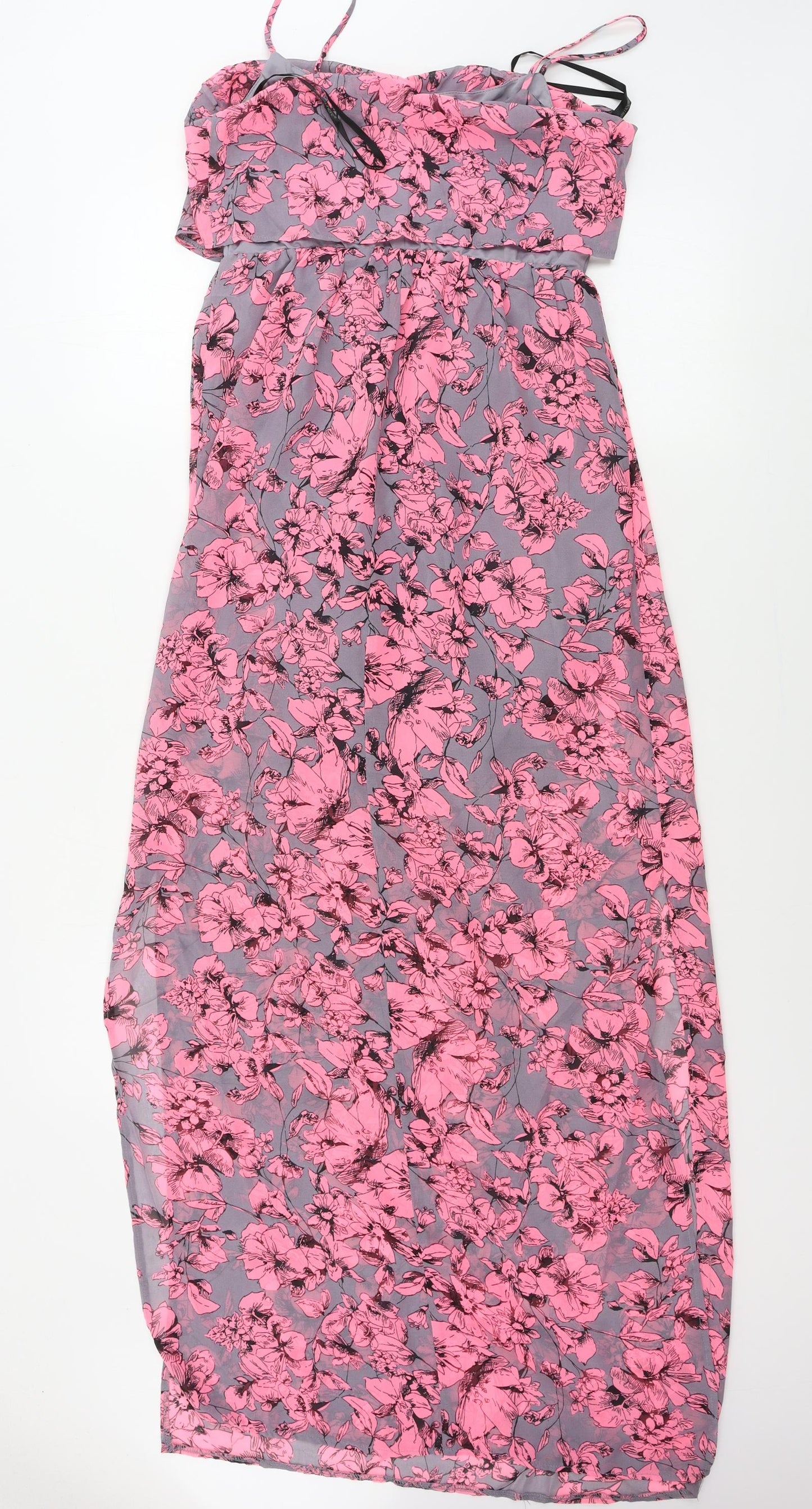 Atmosphere  Womens Grey Fair Isle  A-Line  Size 10