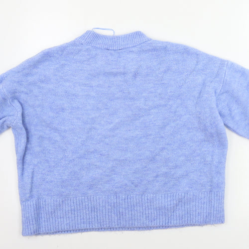 F&F  Womens Blue   Pullover Jumper Size 10