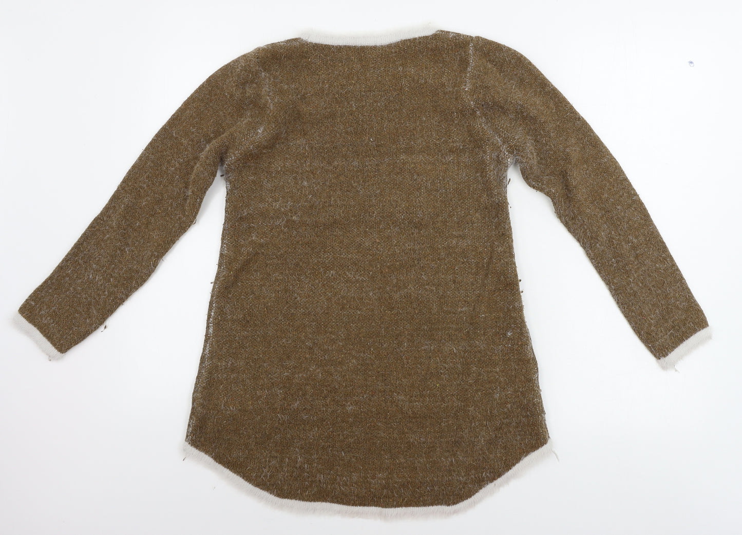 LIN.H.H.  Womens Brown   A-Line  Size L