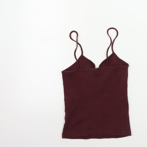 Topshop  Womens Brown   Basic Tank Size 6