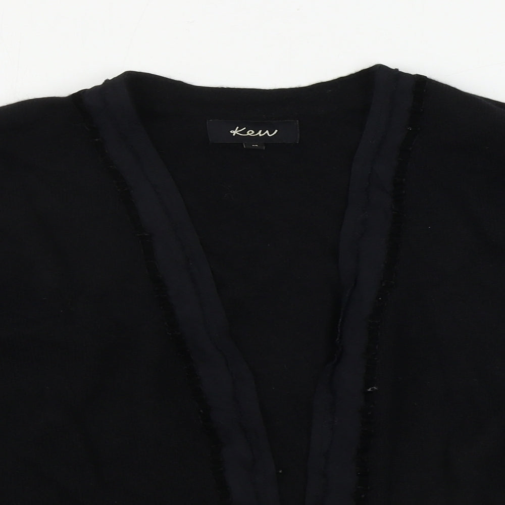 KEW Womens Black   Cardigan Jumper Size M