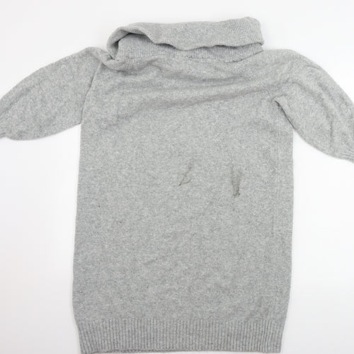 H&M  Womens Grey   Pullover Jumper Size M