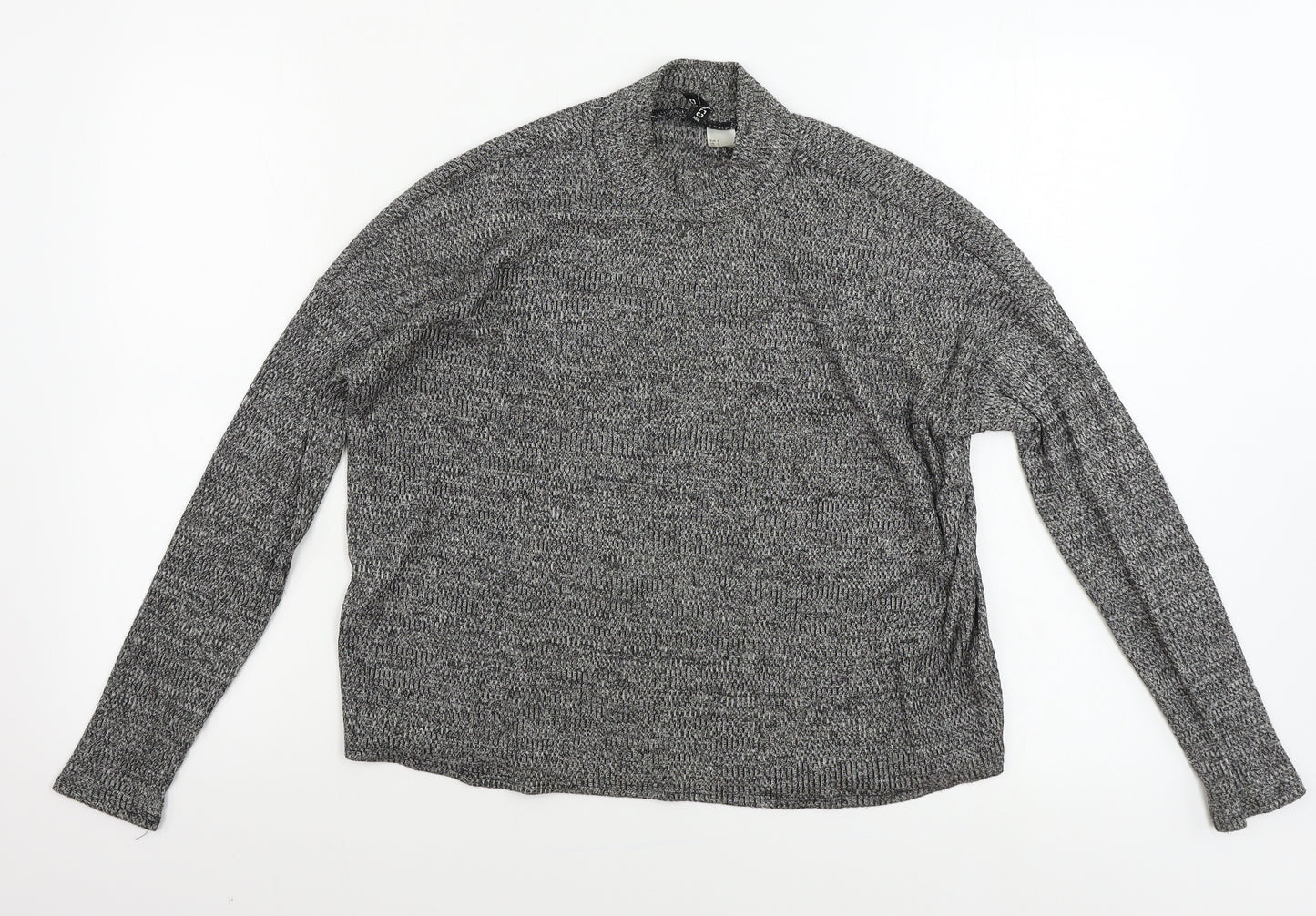 H&M  Womens Grey   Pullover Jumper Size S