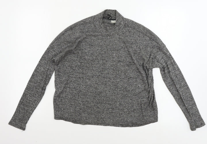 H&M  Womens Grey   Pullover Jumper Size S