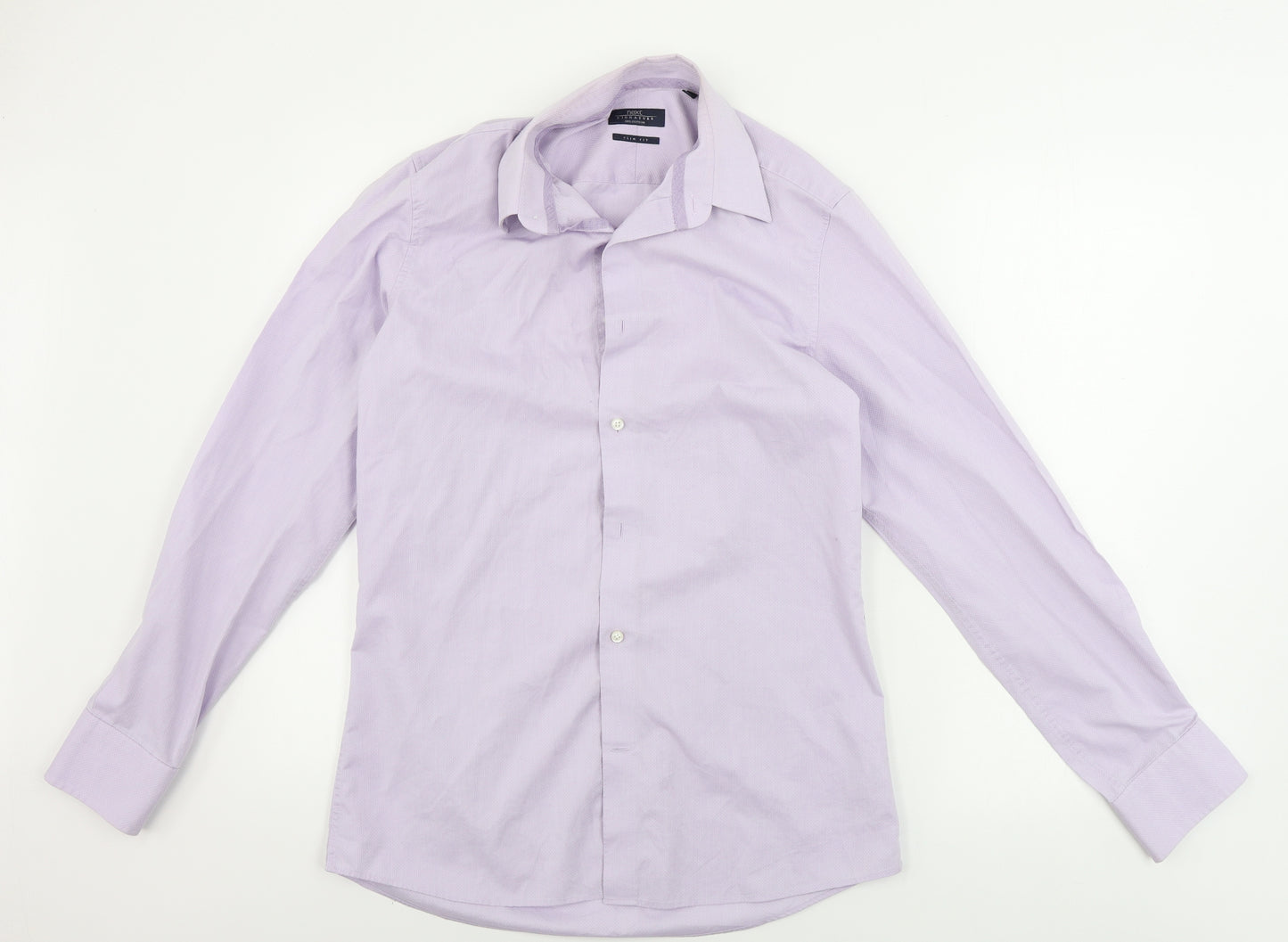 NEXT  Mens Purple    Dress Shirt Size 16.5
