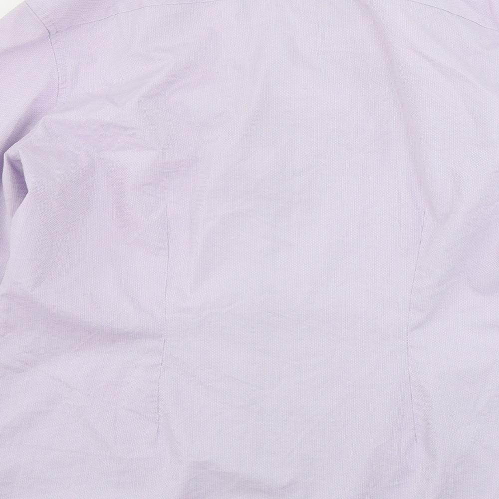 NEXT  Mens Purple    Dress Shirt Size 16.5