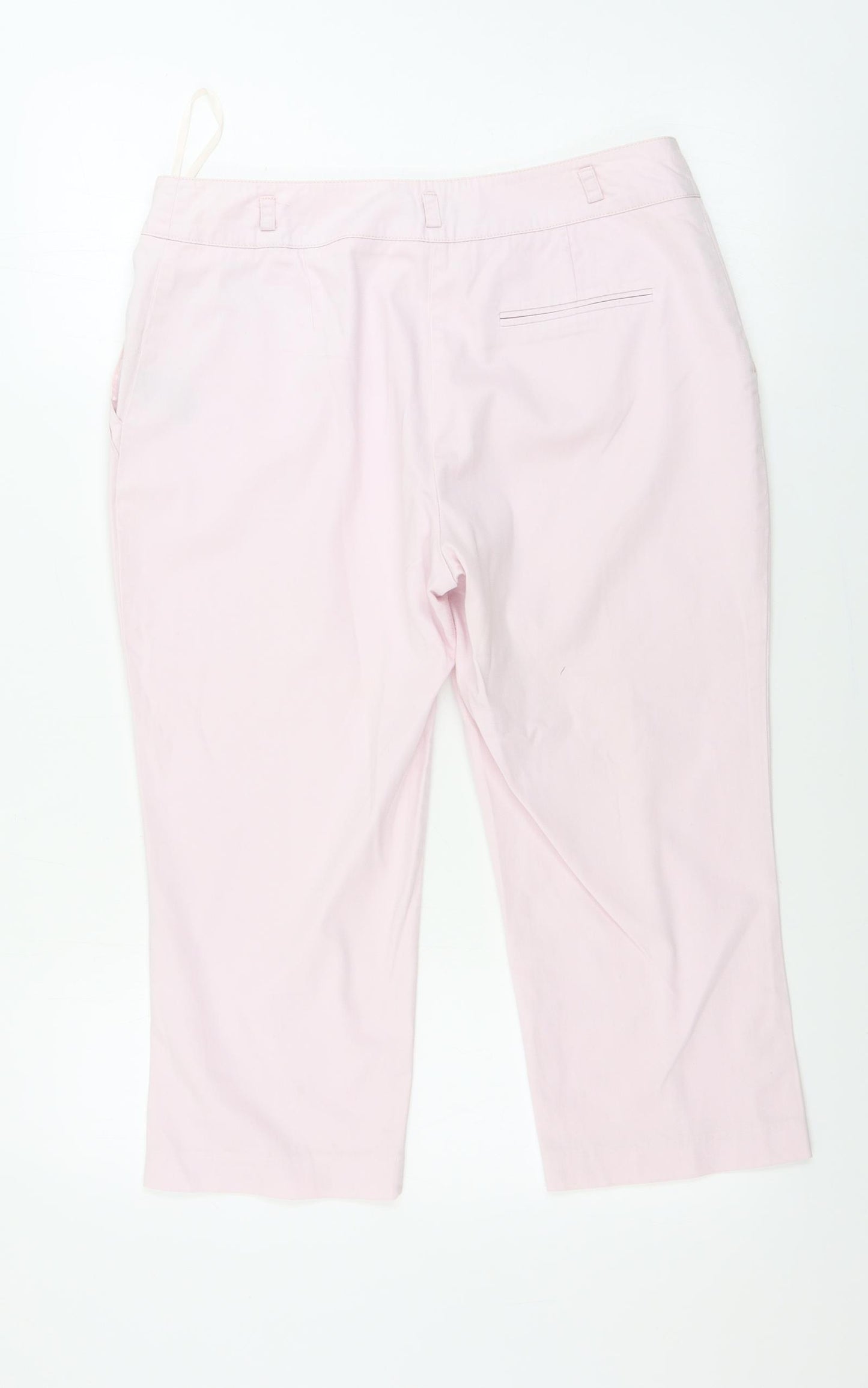 M&Co Womens Pink   Trousers  Size 12 L21 in