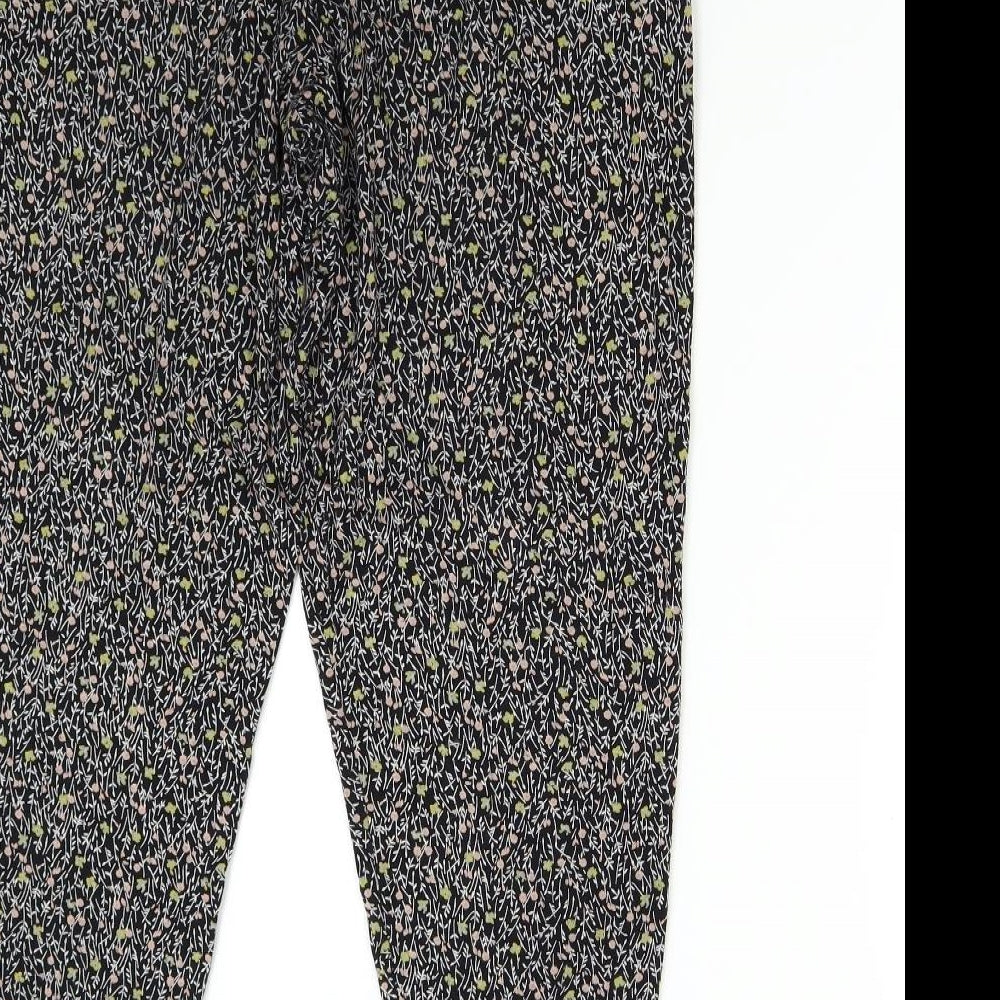 NEXT Womens Multicoloured Floral  Trousers  Size 12 L28 in