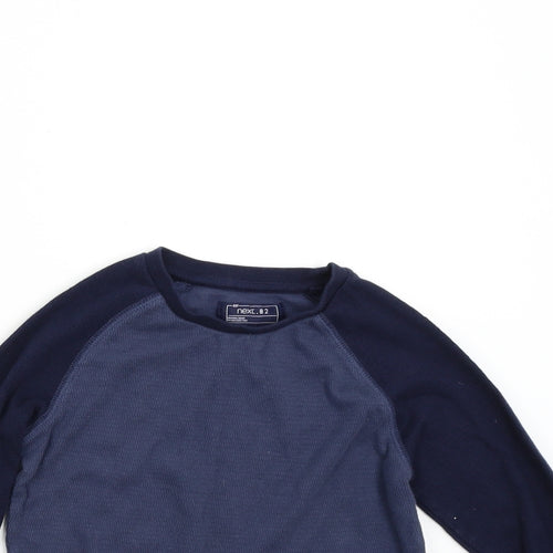 NEXT Boys Blue   Pullover Sweatshirt Size 5 Years