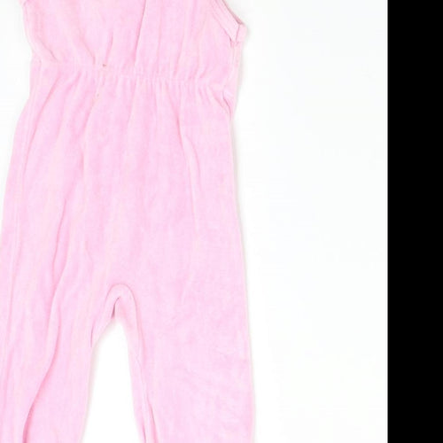 Baby Club Baby Pink   Babygrow One-Piece Size 3-6 Months  - Elephant