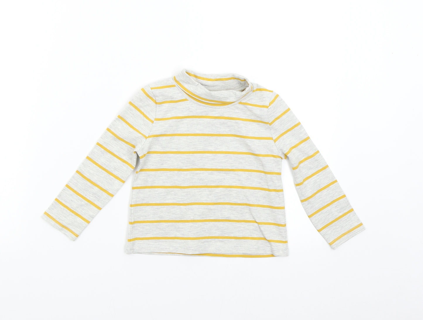 TU Baby Grey Striped  Basic T-Shirt Size 18-24 Months