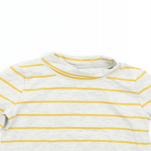 TU Baby Grey Striped  Basic T-Shirt Size 18-24 Months