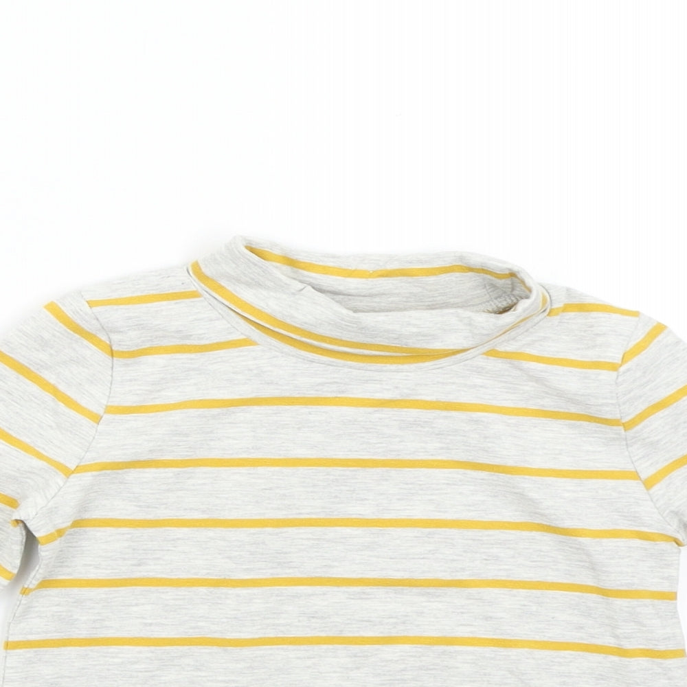TU Baby Grey Striped  Basic T-Shirt Size 18-24 Months
