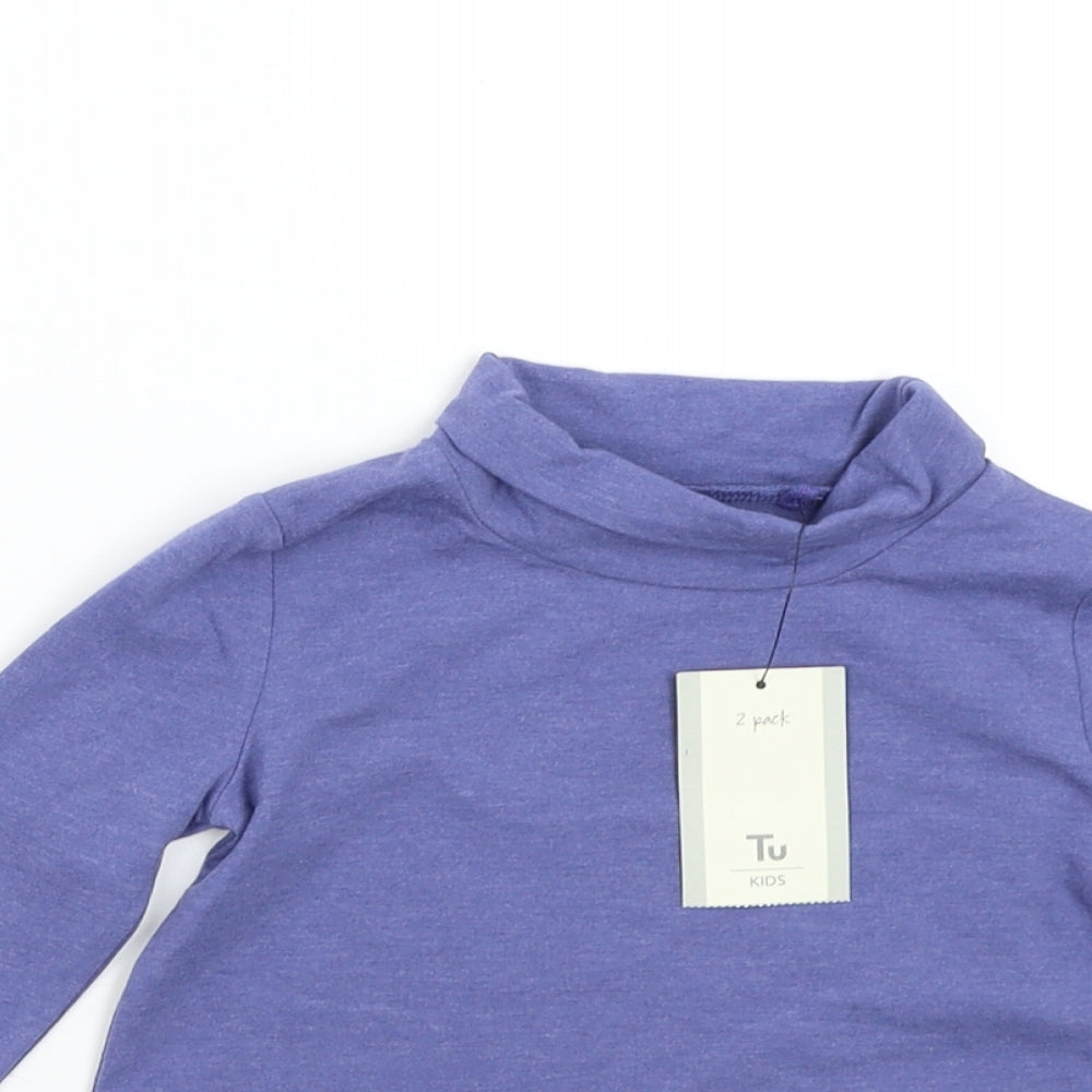 TU Baby Blue   Basic T-Shirt Size 18-24 Months
