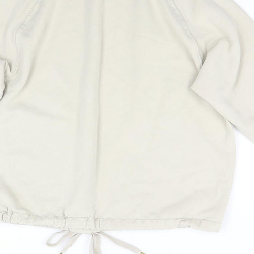 F&F Womens Beige   Pullover Sweatshirt Size 10