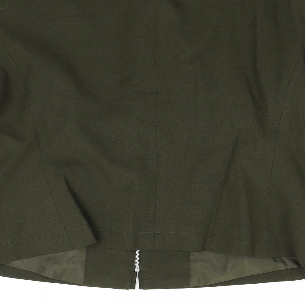 M&S Womens Green   Jacket Blazer Size 10