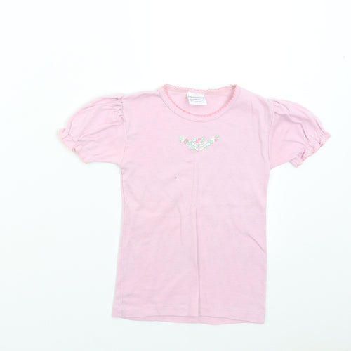 Mothercare Girls Pink   Basic T-Shirt Size 8 Years