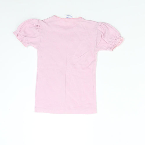 Mothercare Girls Pink   Basic T-Shirt Size 8 Years