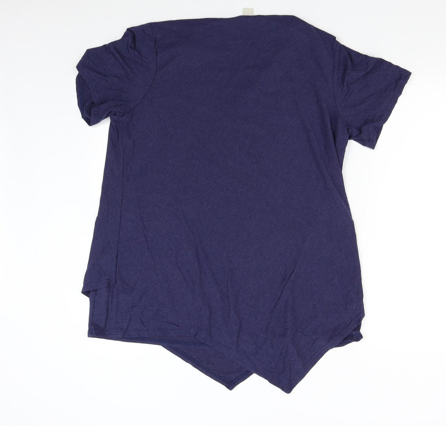 Celuu Womens Blue   Basic T-Shirt Size 18