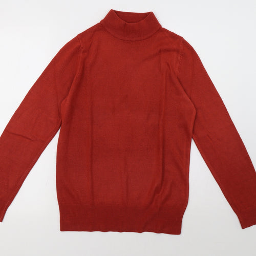 Marks and Spencer Womens Orange   Pullover Sweatshirt Size 10