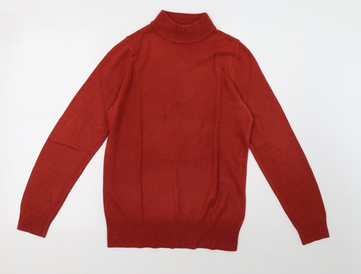 Marks and Spencer Womens Orange   Pullover Sweatshirt Size 10