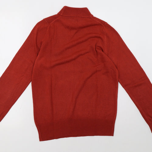 Marks and Spencer Womens Orange   Pullover Sweatshirt Size 10
